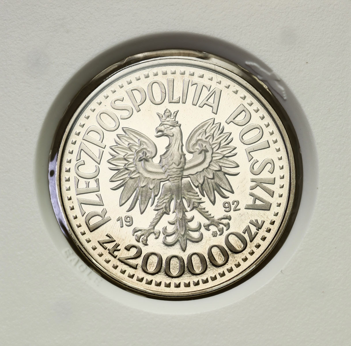 III RP. PRÓBA Nikiel 200 000 złotych 1992 – Konwoje